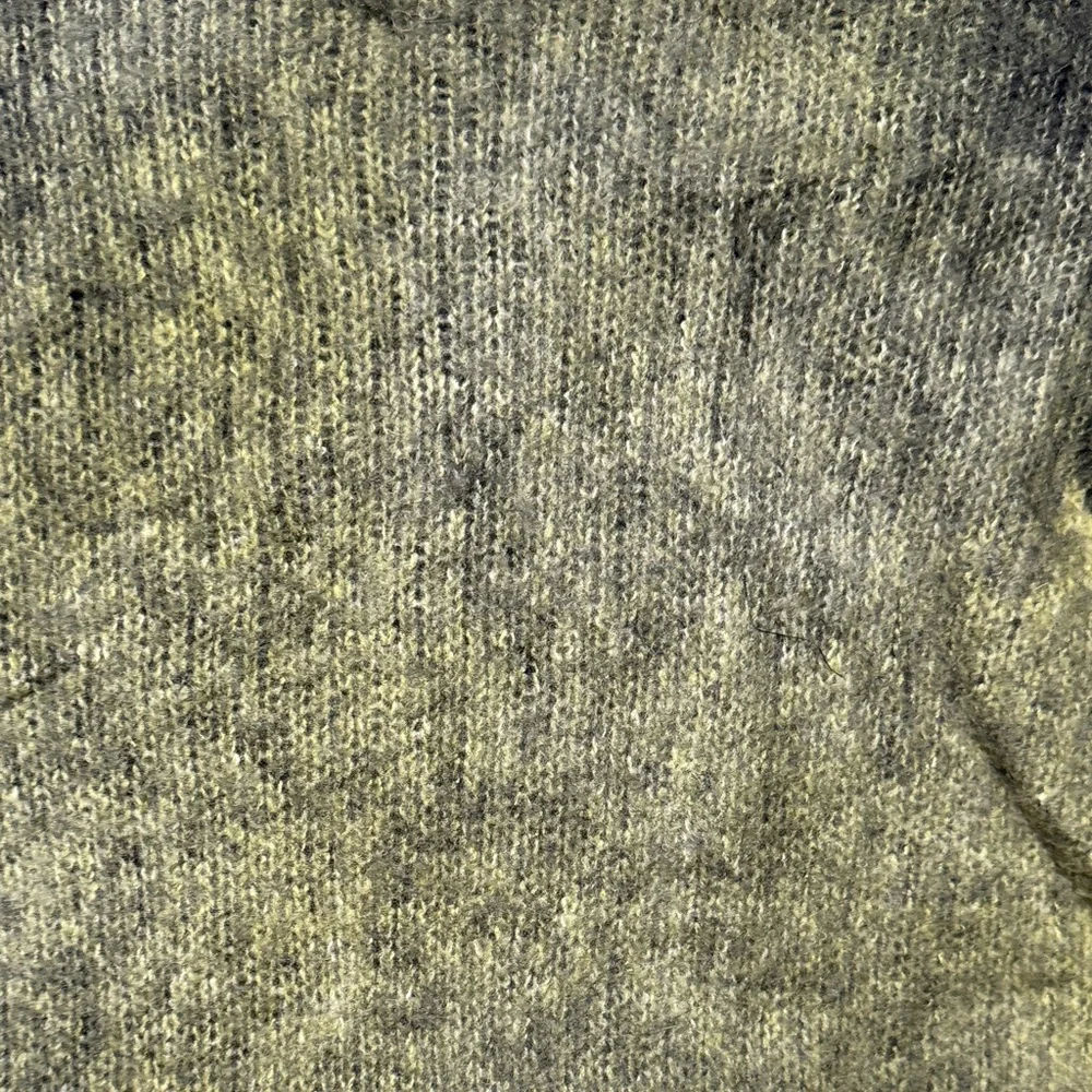 AVANTI TOI Women's Olive Green Distressed Crewneck Sweater Alpaca‎ Wool Blend XS - Picture 11 of 12